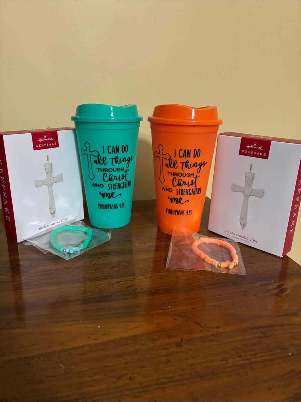 Religious Verse Bundle - Cross, Bracelet, & Cup - Picture 9 of 13